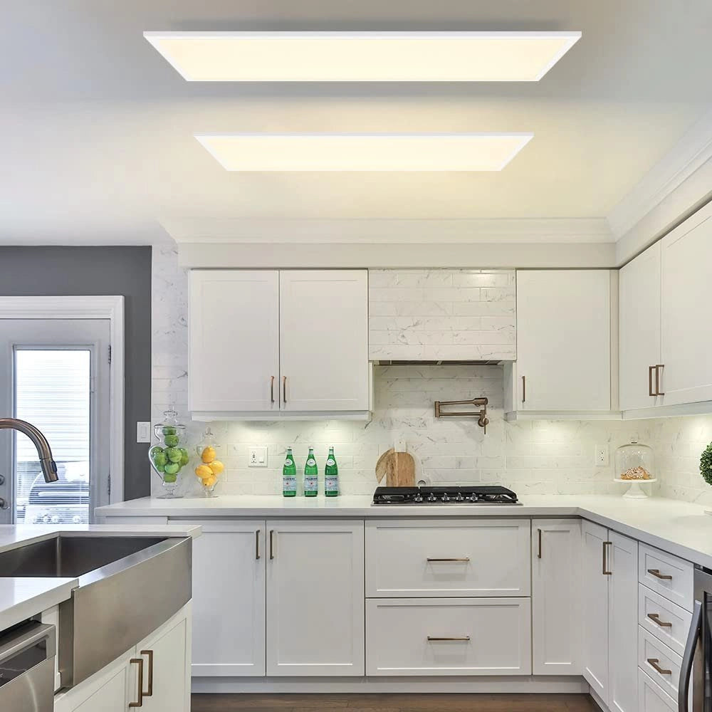 ZMH Lampada da soffitto plafoniera con pannello LED dimmerabile telecomando