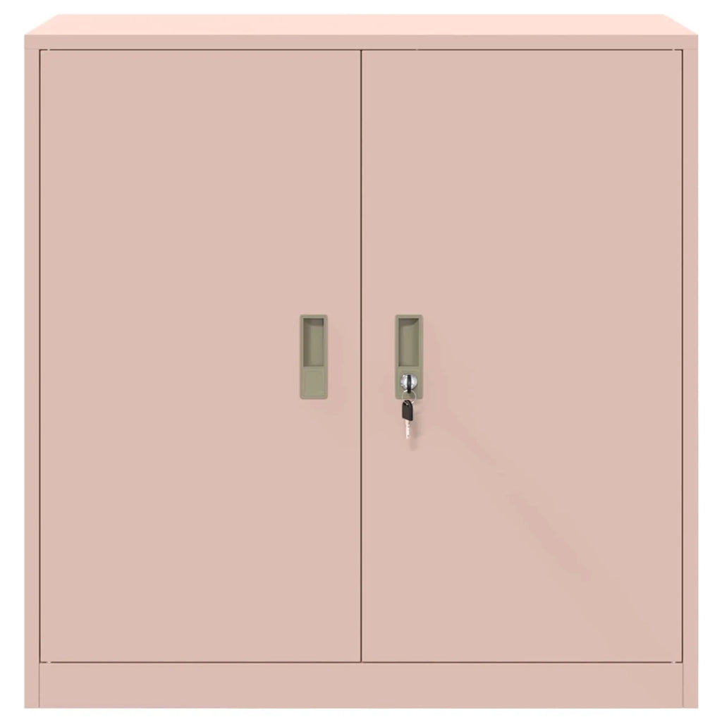 Armadio Rosa 90 x 40 x 90 cm Acciaio