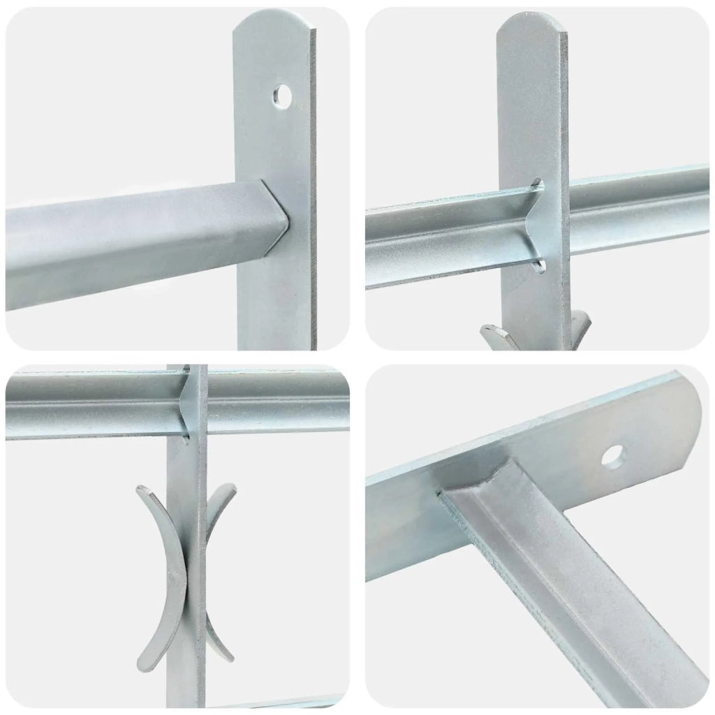 Griglia di Sicurezza per Finestre con 2 Traverse 3 pcs 42031274