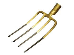 FORCA AUSTRIA A VANGARE 4 DENTI ORSATTI    IL CAMPO