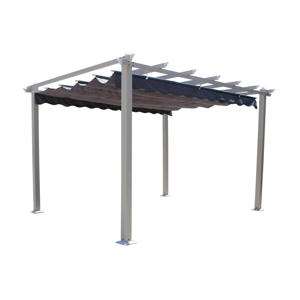 Gazebo da Giardino 3x4 in alluminio e acciaio - DRAKE