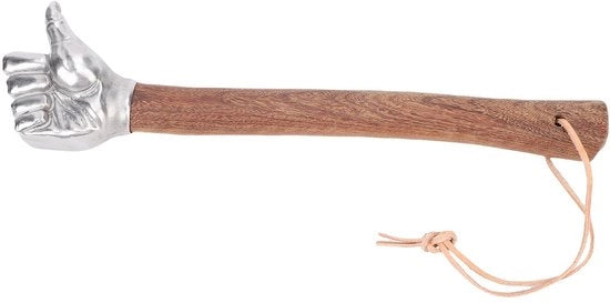 Martello da riparazione - Maniglia di ferro in acciaio inossidabile - Manicotto per martello - Martello a molla - Manubrio di legno con presa antiscivolo - Adatto per vari lavori di riparazione - Trapano a percussione