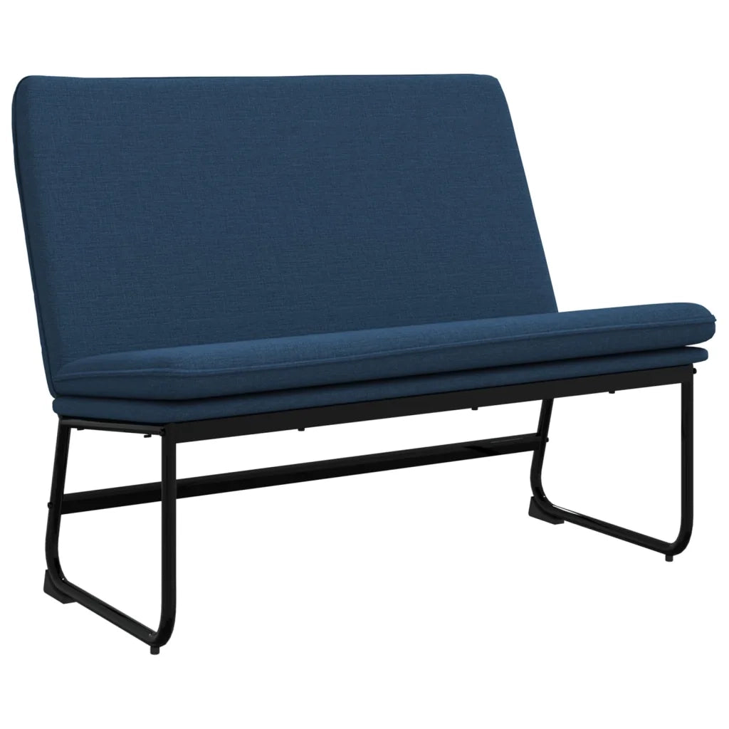 Panca Blu 100x75x76 cm in Tessuto 351328