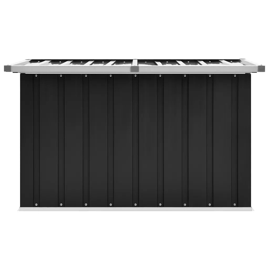 Baule da Giardino Antracite 109x67x65 cm 46259