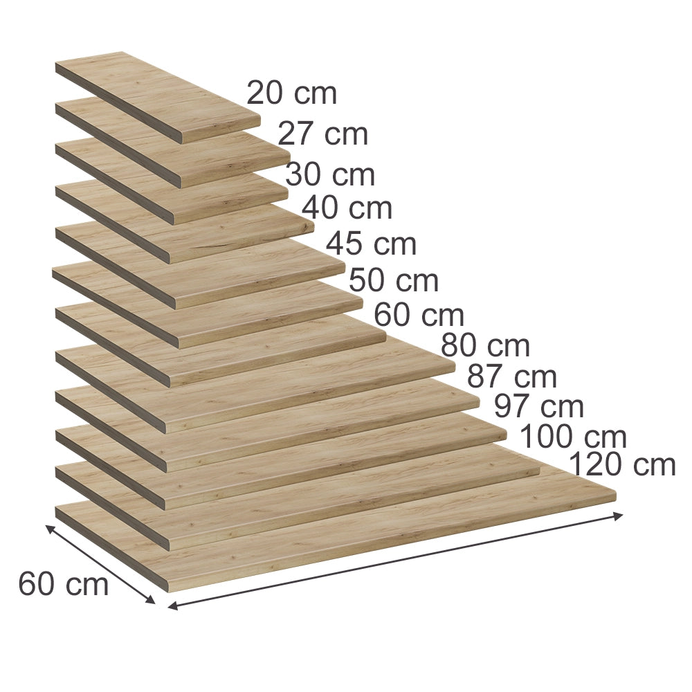 Vicco Top cucina Quercia dorata 50 cm