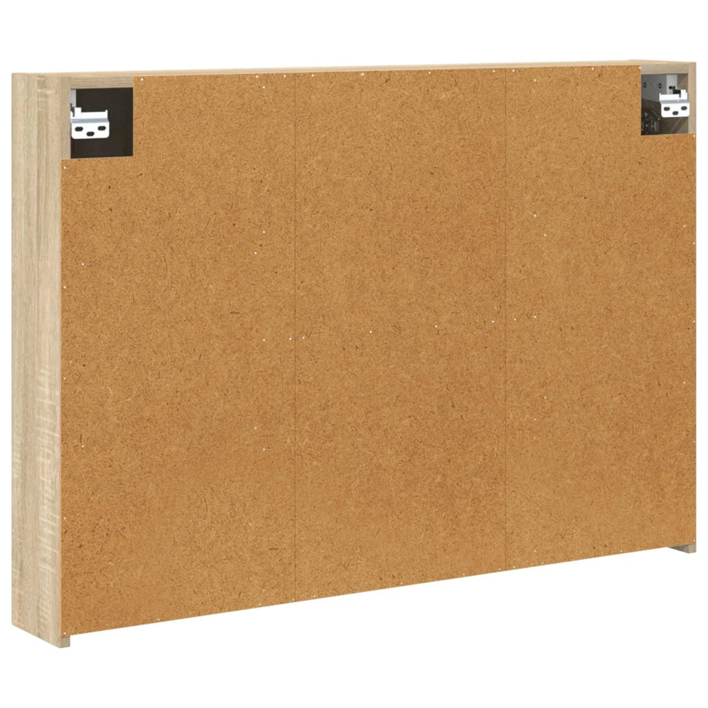 Mobiletto per specchio da bagno con lo scaffale Rovere Sonoma 889121