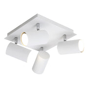 Faretto soffitto MARLEY bianco/cromo 4xGU10 Trio metallo