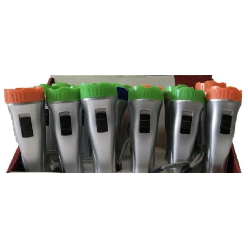 Trade Shop - Set 3 Pezzi Mini Torcia Torcette Led Smd Tascabile Portatile Vari Colori Dt-2135 -