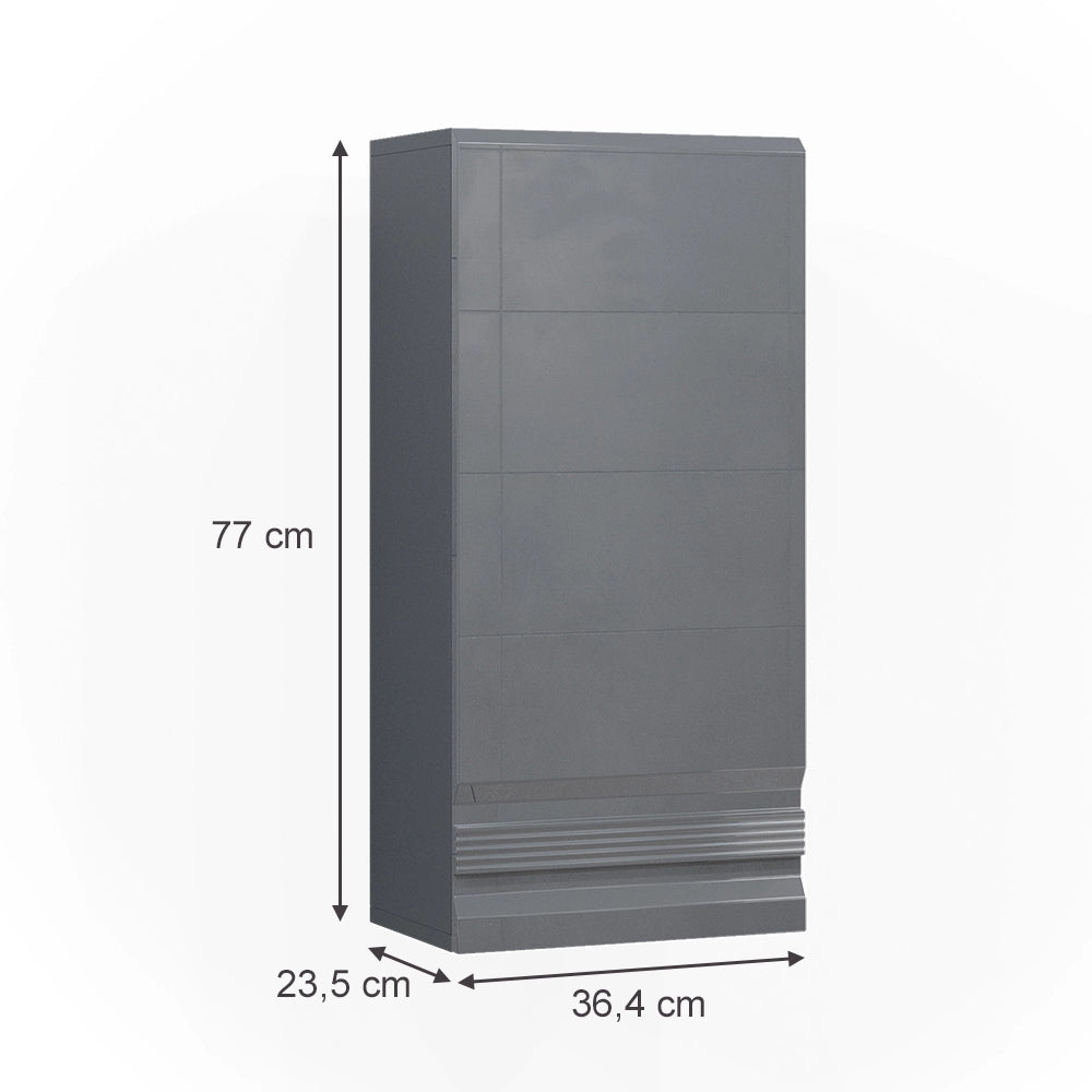 Vicco Mobile bagno Antracite 77 x 36.4 cm