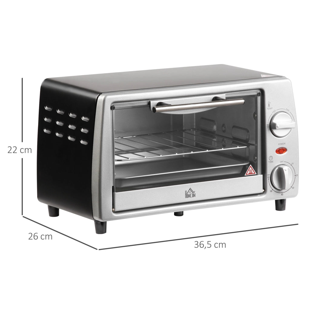 Forno Mini 10L 750W ¨C Minimal ¨C Argento