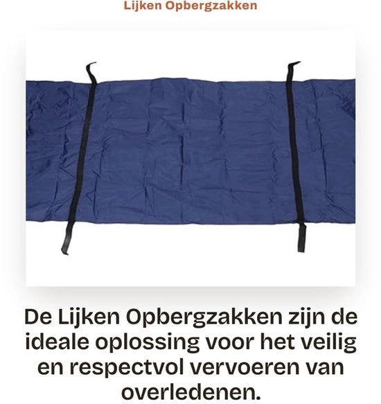 Borse per il trasporto del feretro - Resistenti alle lesioni - Imbustate - Dimensioni 210 x 75 cm - Adatte per il trasporto funebre - Borse per il trasporto del feretro - Idonee per uso professionale