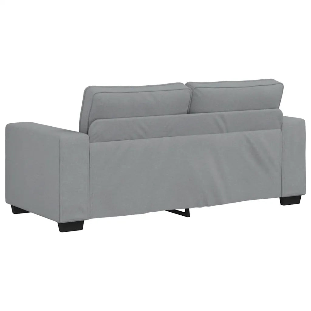 Divano a 2 Posti-Sofa 2 Posti Grigio Chiaro 140 cm in Tessuto 438351