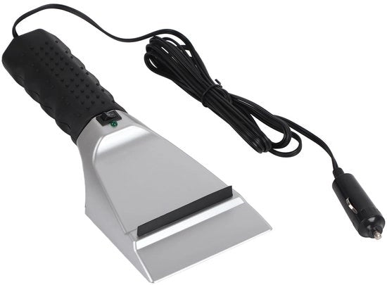 Svuotapista 12V con Spazzola Elettrica per Neve e Gelato