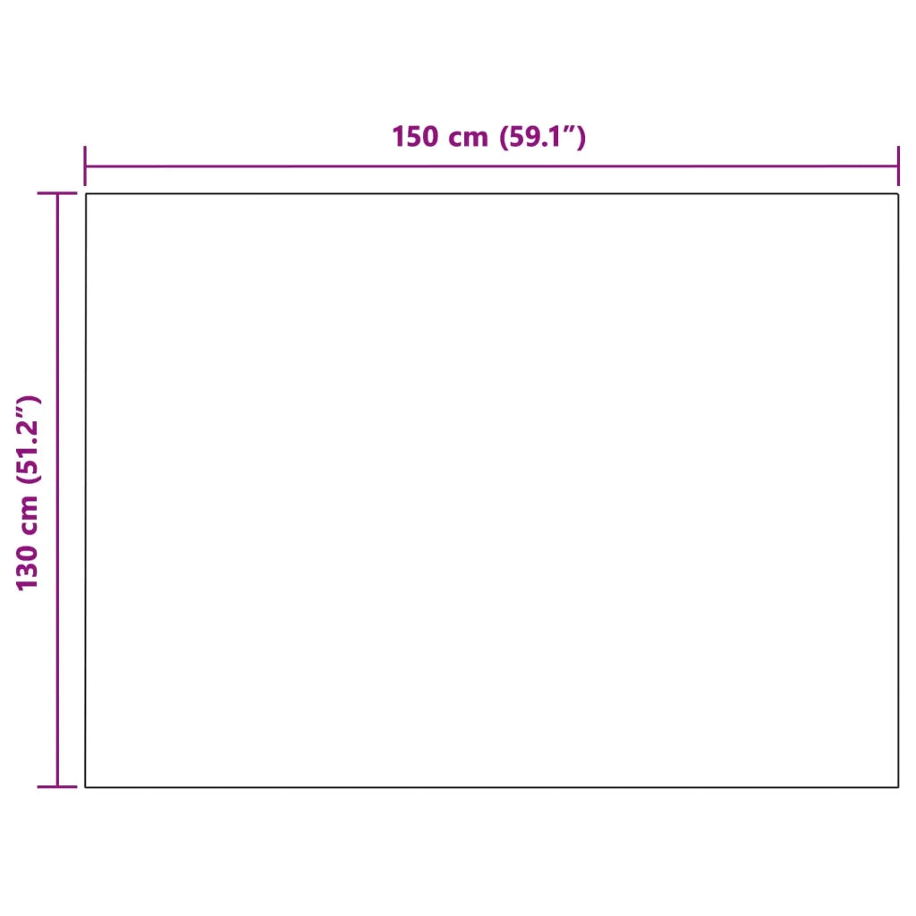 Coperta Cammello 150 x 130 cm Panno