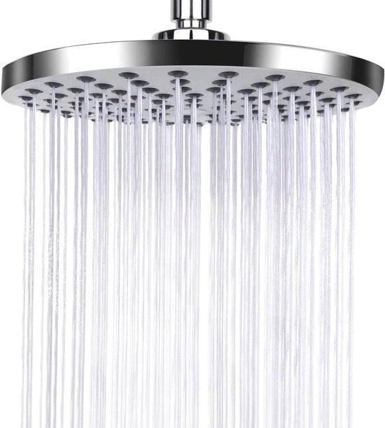 Douchekop per calcare - Acciaio inossidabile - 20 cm - Cromo