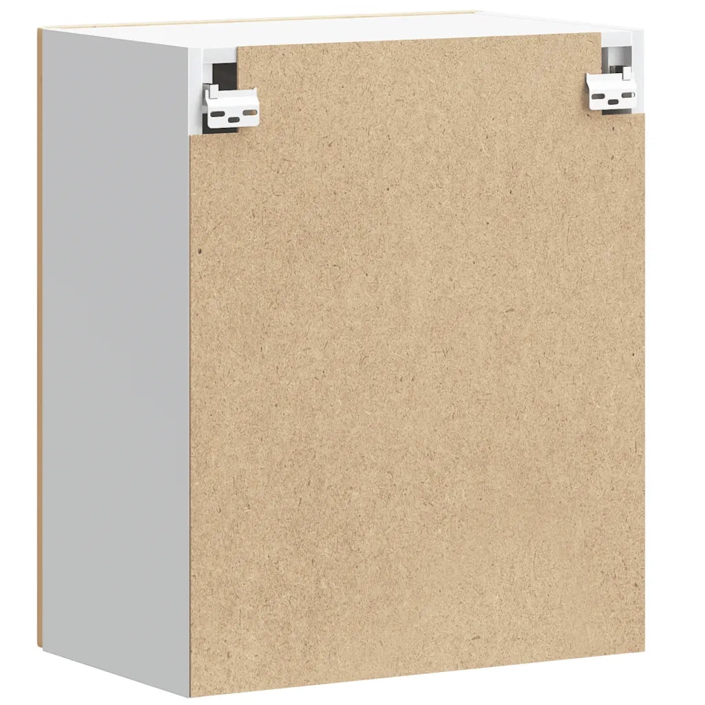 Pensile da cucina Lucca 50 x 31 x 60 cm design a parete ampio spazio contenitivo finitura rovere ingegnerizzato realizzato artigianalmente 02_0050161