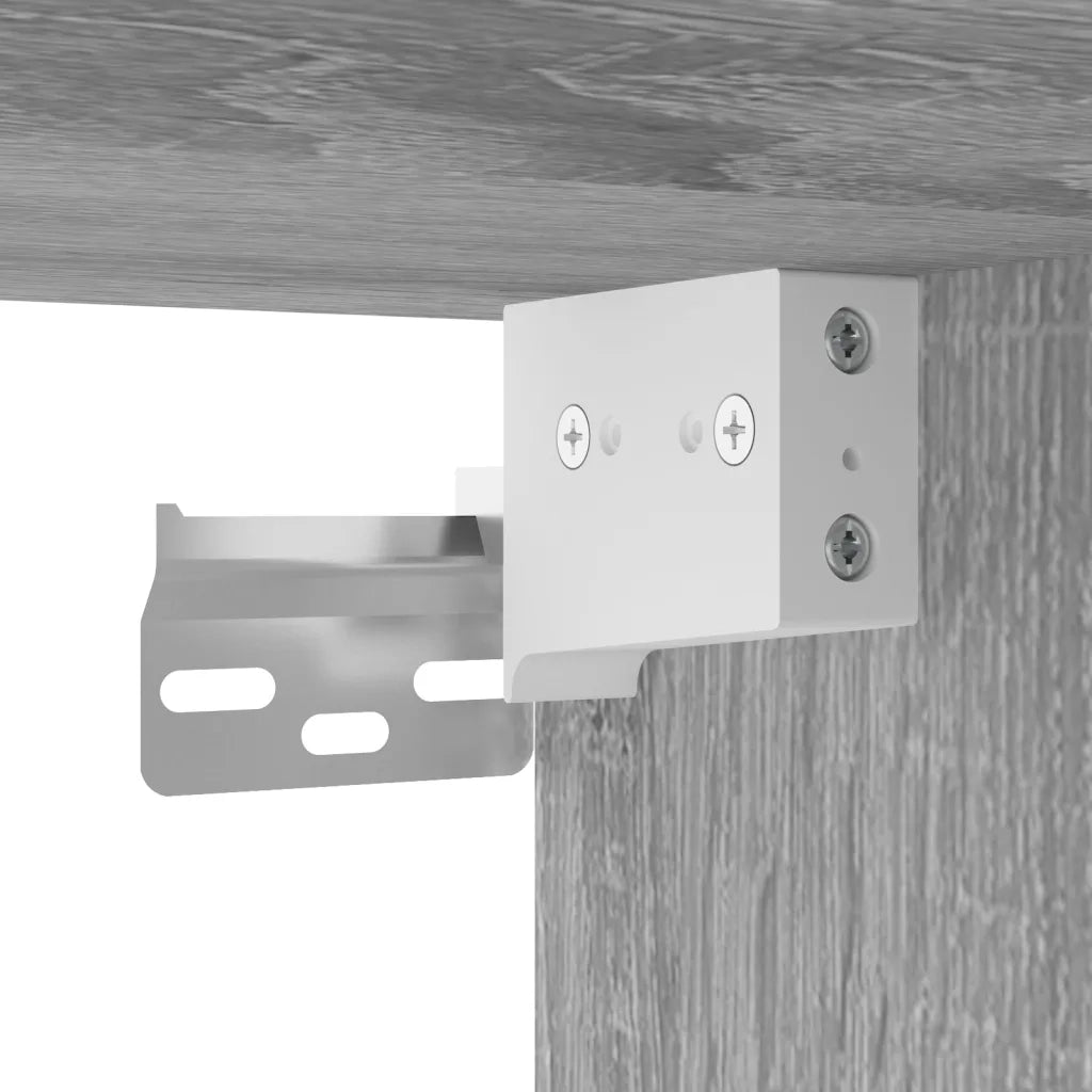Mobile Specchio da Bagno-Armadietto a Specchio da Bagno Grigio Sonoma 60x16x60 cm Multistrato 653451