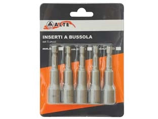 INSERTI A BUSSOLA MAGNETICI PER AVVITATORI SET PEZZI 5  65x13 mm    EXCEL
