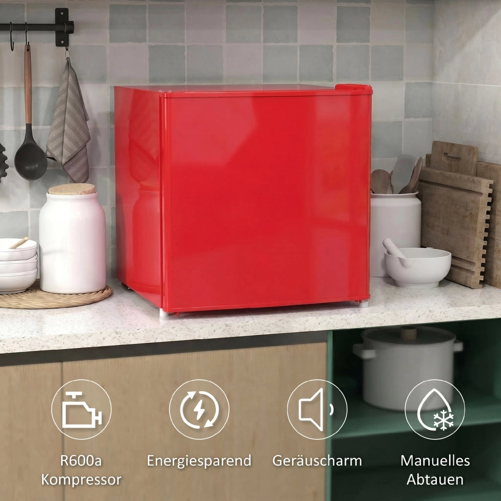 Congelatore da tavolo 35L ¨C Xylo ¨C Porta reversibile, Rosso