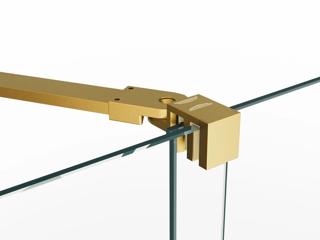 Box doccia angolare KENNA fisso + scorrevole + laterale fisso 100x75 cm (95-100/72-74) cromo lucido vetro trasparente