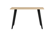 Mobile d’ingresso-console Hispanohogar effetto e metallo rovere 76×120×40