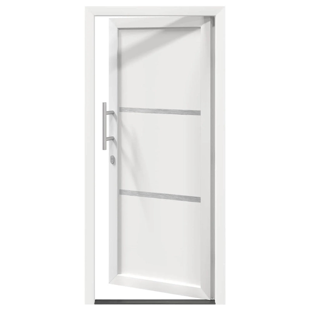 Porta Frontale Bianco 98 x 208 cm PVC 3445689
