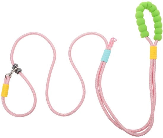 Cintura per cani 3,5m - Cintura adattabile - Cintura multifunzionale - Manico in schiuma - Cinturino in nylon duraturo - Rotazione a 360 gradi - Attrezzo per cani