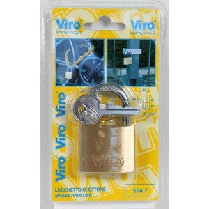 LUCCHETTO RETT.30MM VIRO BL ART. 553.7 - CAPALDO