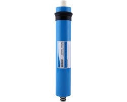 Filtro di sostituzione per acqua - Membrana RO 75 GPD - Filtro di osmosi inversa - Composizione in materiale composito - Colore blu - Dimensioni 28,4 x 3,9 cm