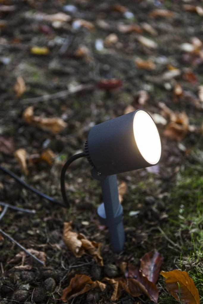 Lampione da giardino Explorer antracite LUTEC LED 5W