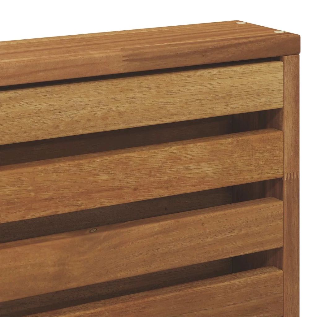 Set divani 3 pcs Naturale Legno di Acacia Massello 3374294