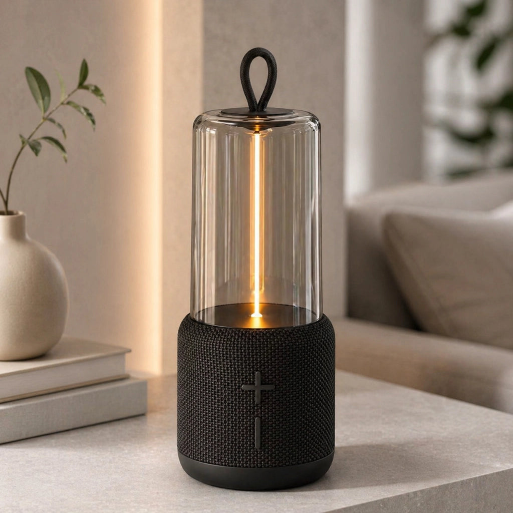 CASSA BLUETOOTH PORTATILE SPEAKER WIRELESS LUCE RGB RICARICABILE USB AS-08032