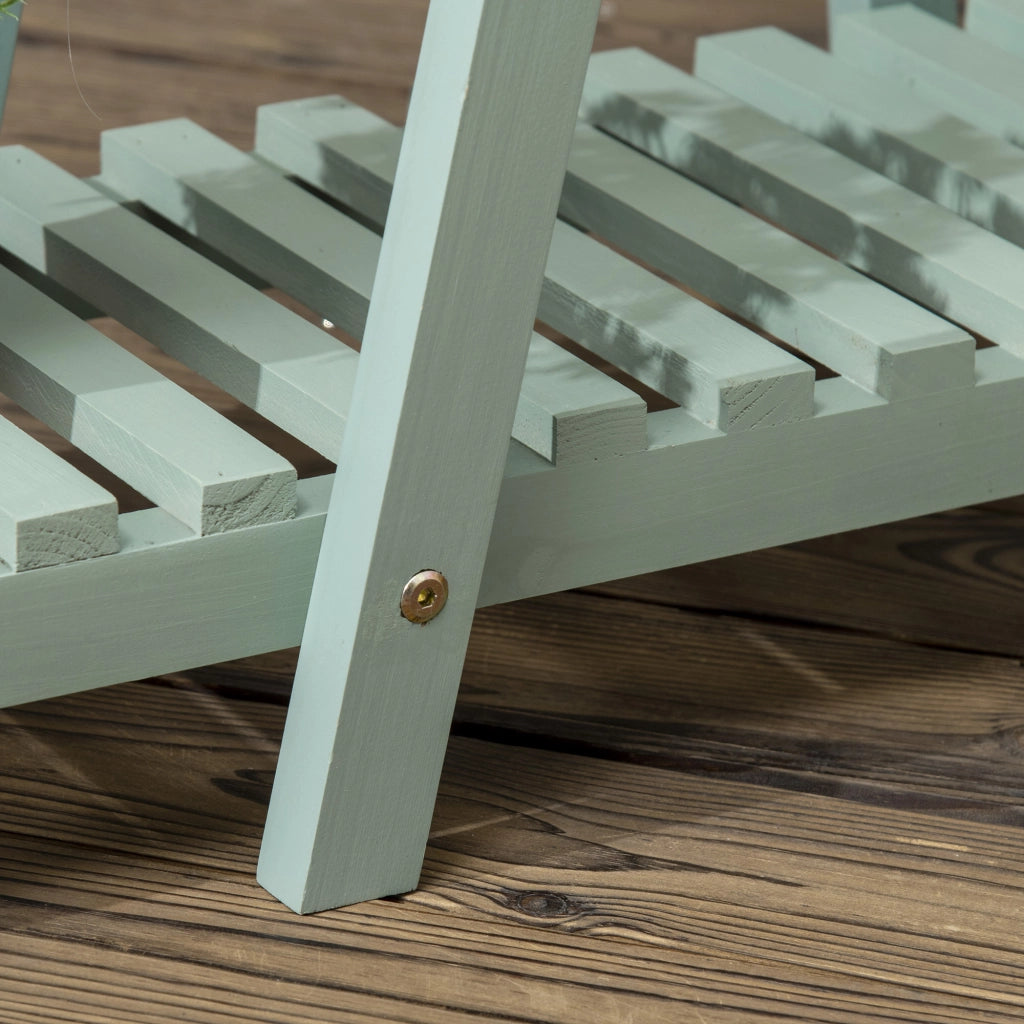 Scaffale per piante 3 livelli ¨C Minimal ¨C 76x26x76 cm verde