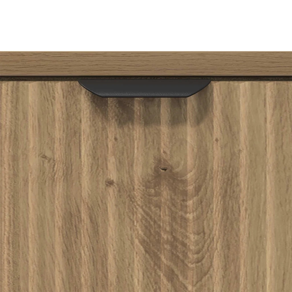 Comodino rovere artigianale 63.5 x 36 x 61 cm Legno multistrato 883473