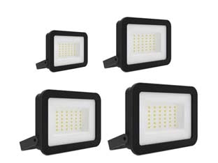 PROIETTORE LED IP65 NERO  50w  4000  °K naturale  5000 lm    SYNTESY