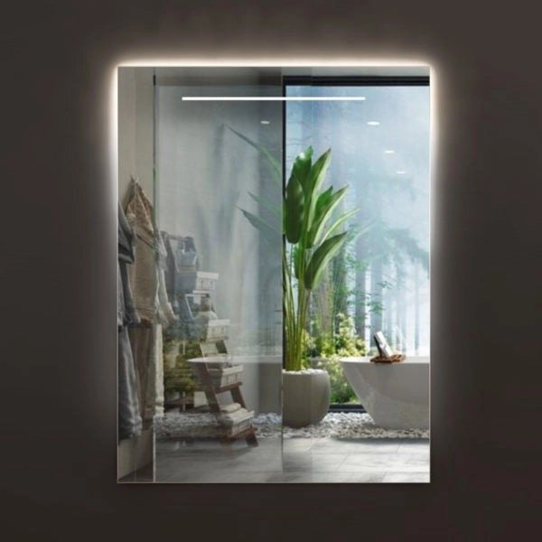 Specchio da Bagno Rettangolare 60 x 80 cm Made Italy