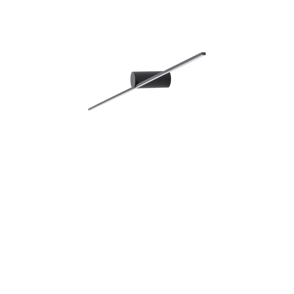 Applique LED specchio Nowodvorski SPIN S nera 66cm 10W