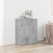 Credenza Grigio Cemento 60x30x75 cm in Legno Multistrato 800715