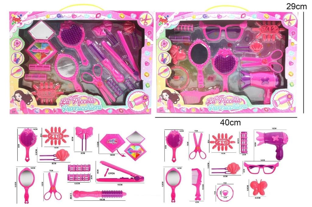 1 Pezzo Set Beauty La Piccola Parrucchiera con Accessori 2 Modelli