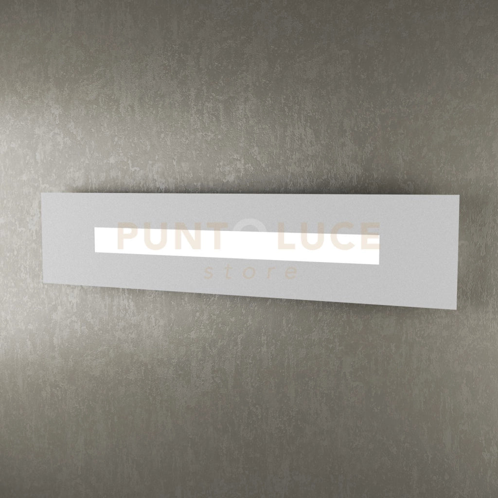WALLY APPLIQUE-PLAFONIERA 70 CM. 1 LUCE GRIGIO 1138-70-GR