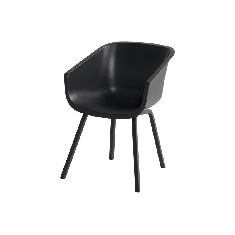 Set di 2 sedie AMALIA Element Alu HARTMAN - Nero