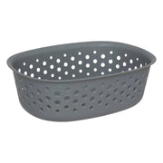 Cestino multiuso in plastica Tila grigio 0,8 L
