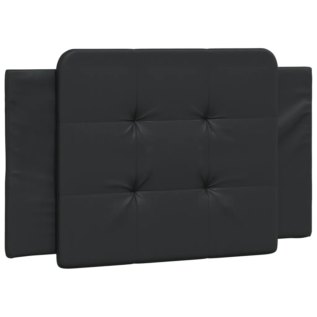 Giroletto con LED senza Materasso-Struttura Letto Zadar Nero 80x200 cm