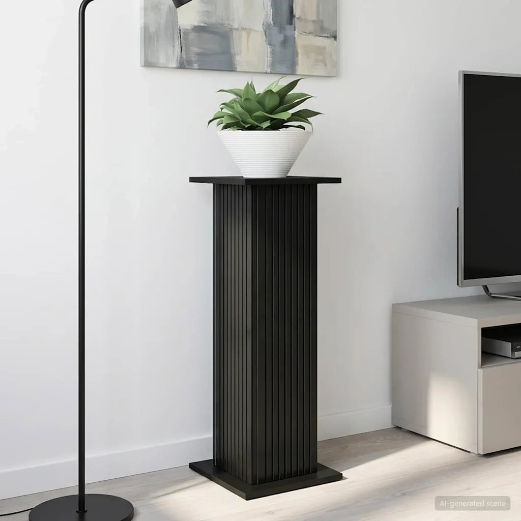 Supporto per piante | Sostegno per piante Nero 30,5 x 30 x 80,5 cm