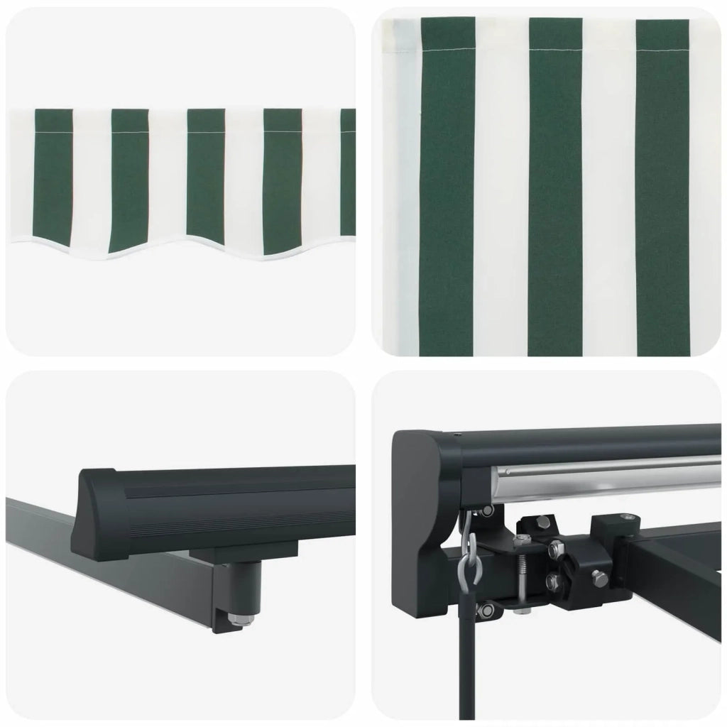 Cornice per Tenda Manuale con LED 3 x 2,5 m 3420818