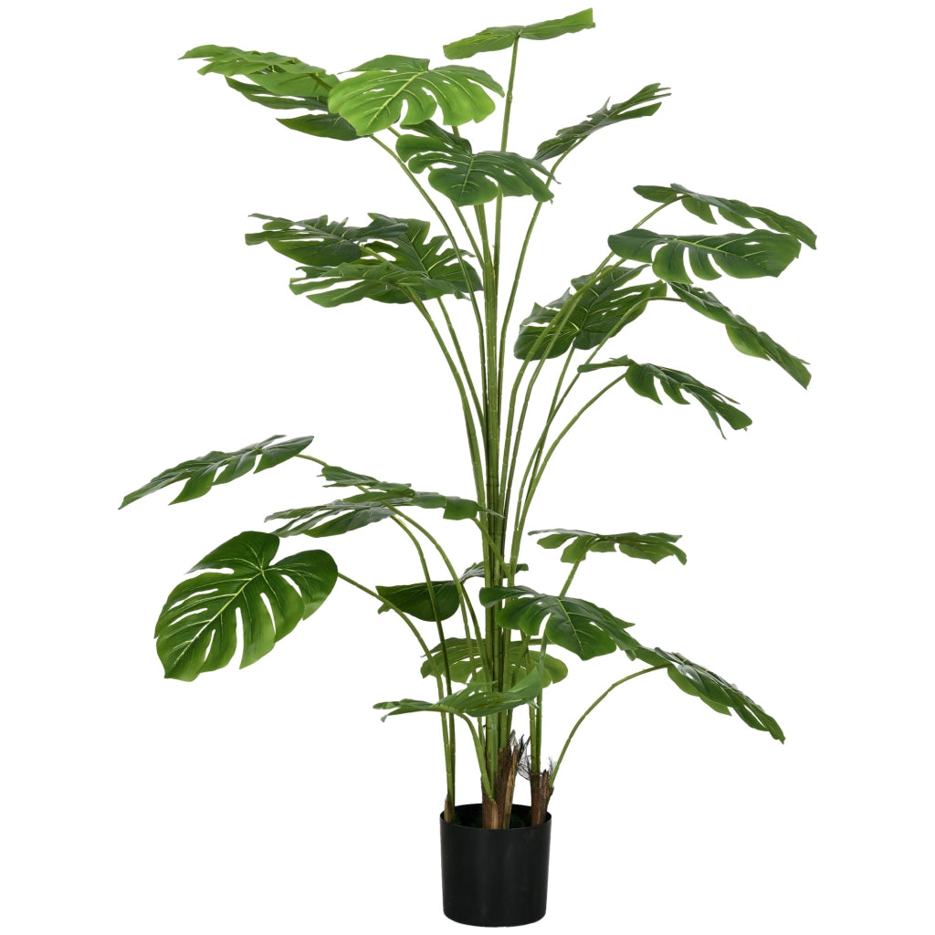 Pianta artificiale Monstera Deliciosa con vaso ¨C Minimal ¨C 180 cm verde