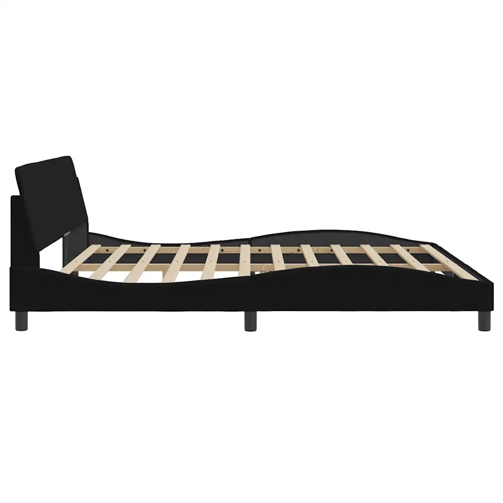 Giroletto Dover Nero 200x200 cm in Velluto 373254