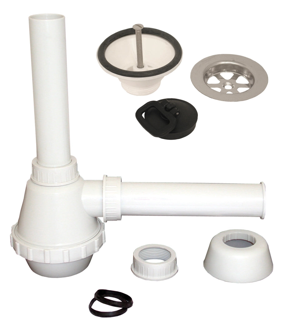 Sifone Moplen 1 Via Completo Pl.