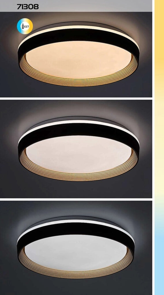 Plafoniera LED Rabalux Ladan Ø50 bronzo CCT dimmer