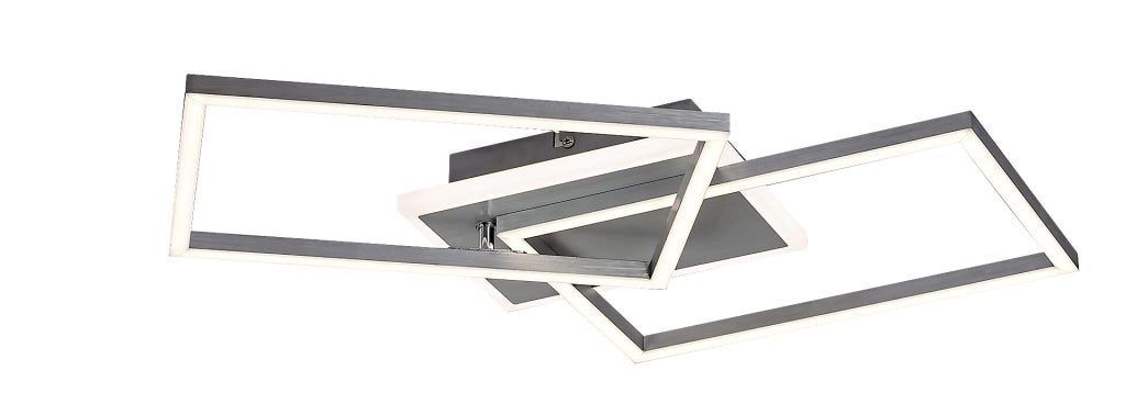Plafoniera LED Rabalux Athelstan 40W argento 4000K